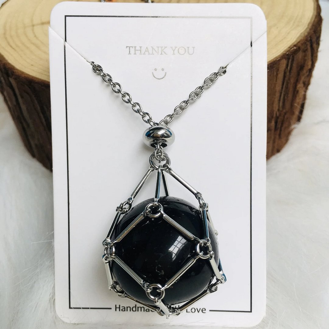 🎅Valentine's Day Promotion🎄Crystal Stone Holder Necklace