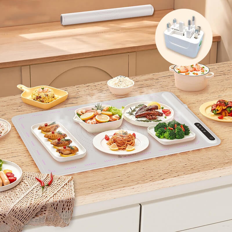 🎁Early Christmas Sale 80% off🎄Adjustable WarmingTray ABC NEWS TOP RATED KITCHEN INNOVATION