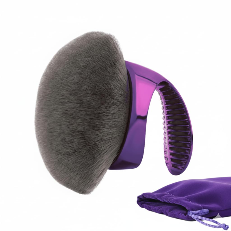 Brocha de maquillaje corporal sin rayas