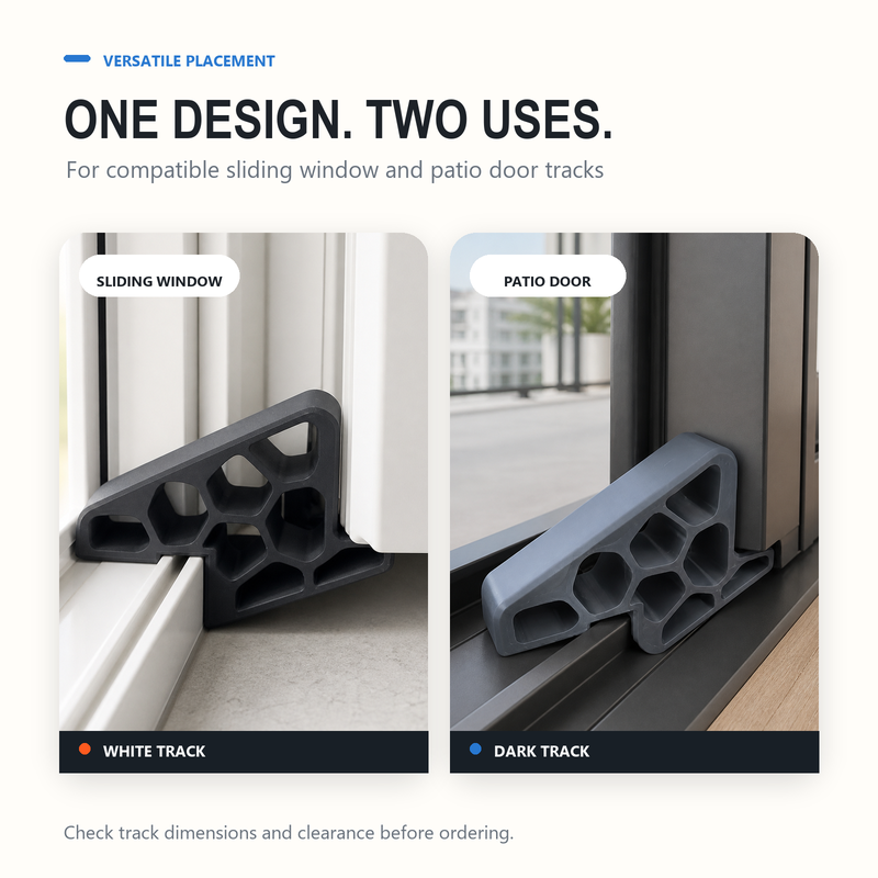 Secure Track Door Stop