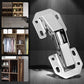 🔥Christmas sale is ending soon🔥Easy installation of bridge-shaped door hinges -Cabinet hinges