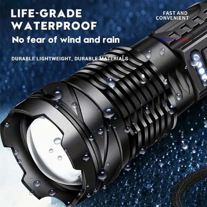 🔥Christmas sales🎄🎁Long-range White Laser Ultra-bright Flashlight