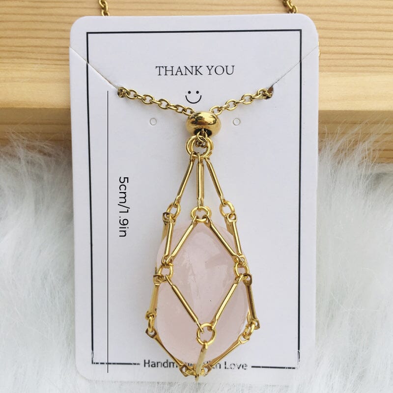 🎅Valentine's Day Promotion🎄Crystal Stone Holder Necklace