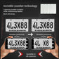 💥limited-time offer price 💥Highbrightness Waterproof Car Plate Sticker#Car（复制）