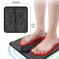 Foot Massager Pad for Pain Plantar Relief, Muscle Relaxation, Foldable Legs & Feet Massager Pad with 8 Modes, 19 Levels