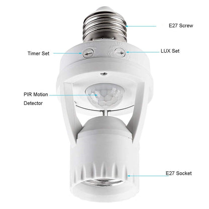 💡Motion Sensor Light Socket