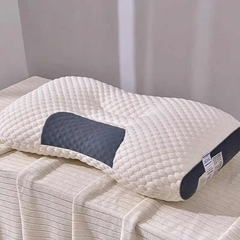 🛏️Antibacterial Neck Support Sleep-Aid Massage Pillow