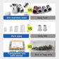 🔥Hot Promotion 49% Off💥Flat Head Threaded Insert Nut Rivet Nuts Set
