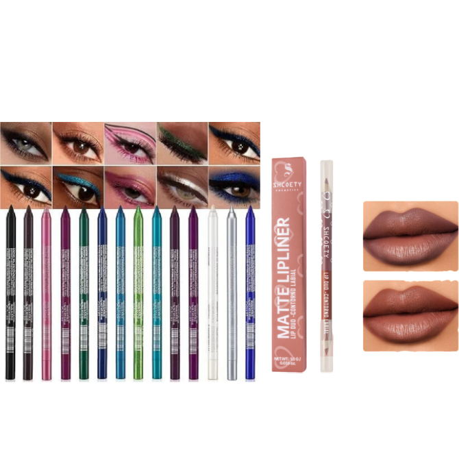 🥳2026 VARMT UDSALG🥳💞50.000+ SOLGT!💥💎💜 LYSUDSALG 50% rabat! Sparkling Gel Eyeliner Kollektion – 14 vandfaste, perlefarvede &  Metalliske nuancer at lege med. Intensitet i ét strøg, holdbar hele dagen. 🌈💫