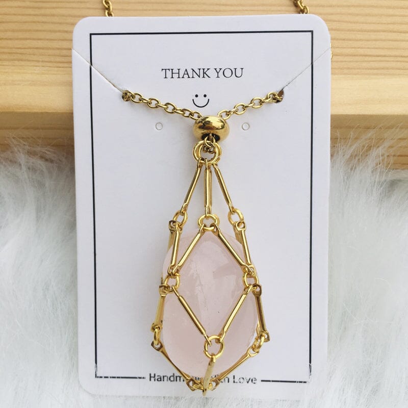 🎅Valentine's Day Promotion🎄Crystal Stone Holder Necklace