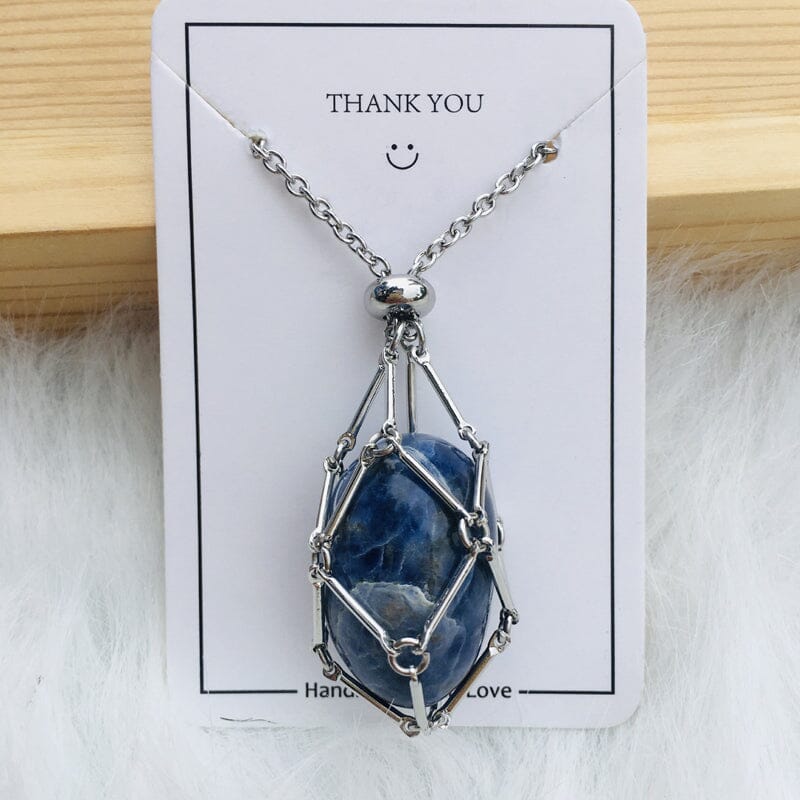 🎅Valentine's Day Promotion🎄Crystal Stone Holder Necklace