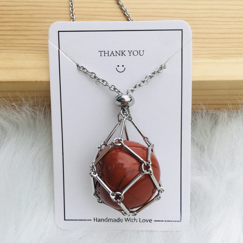 🎅Valentine's Day Promotion🎄Crystal Stone Holder Necklace