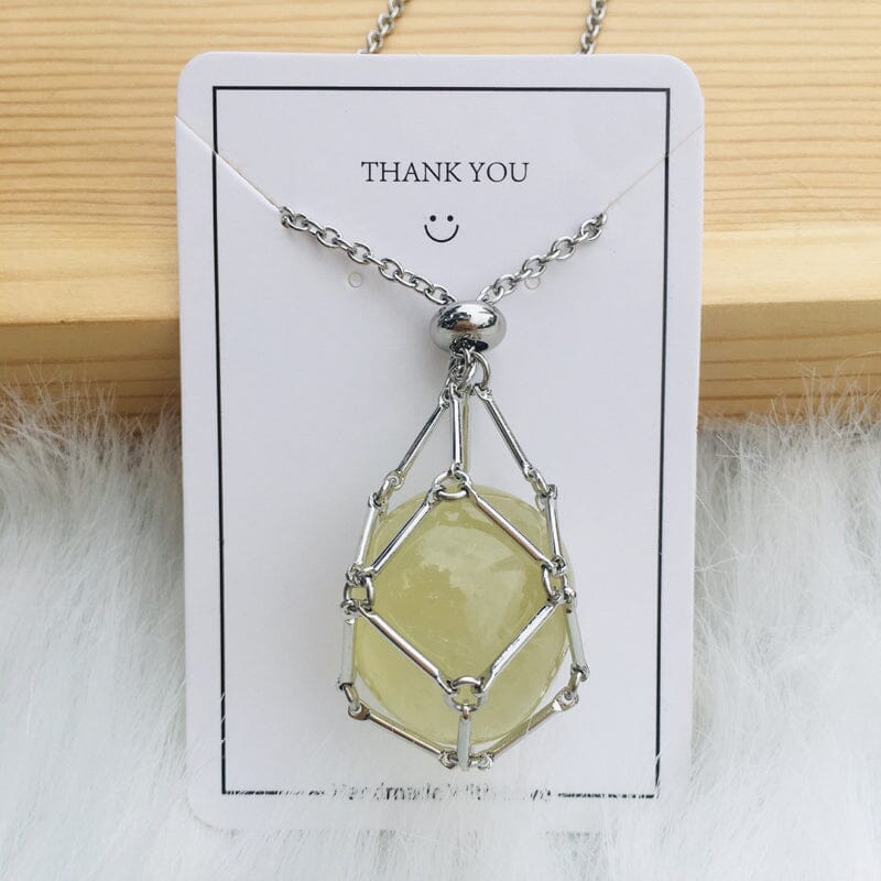 🎅Valentine's Day Promotion🎄Crystal Stone Holder Necklace