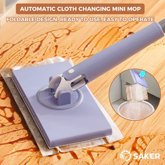 🔥Early Christmas Hot Sale 79% OFF -🏆Automatic Cloth Changing Mini Mop