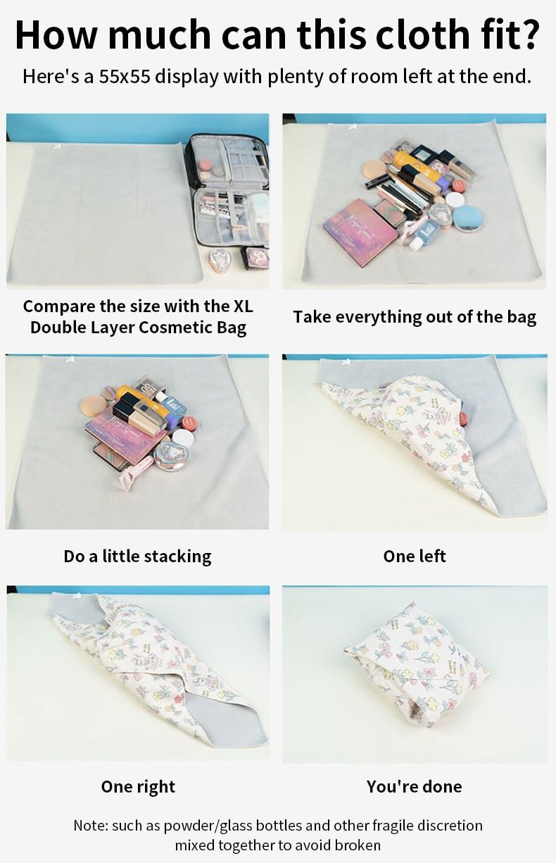 👜Christmas Early Sale 80% off🎄✨Magic Time-saving Cosmetic Bag