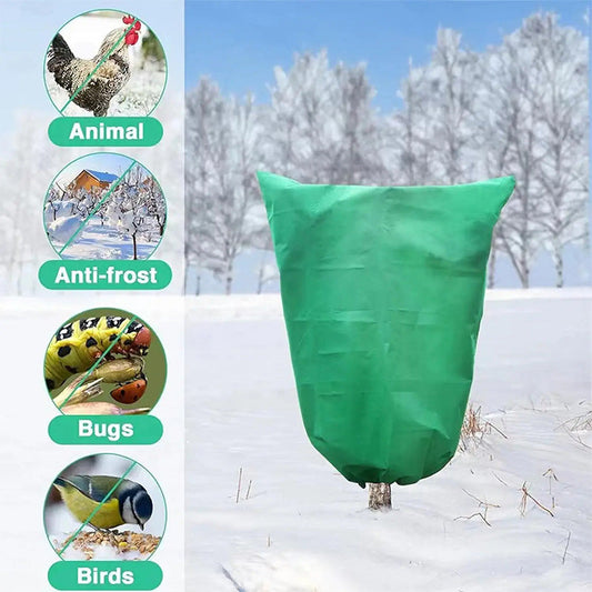 🎅Early Xmas Sales - 50% OFF🎄Plant Thickened Drawstring Bag Freeze Protection Covers