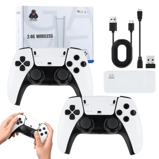 🎁The best Christmas gift🎉Black & White Classic home retro-style dual game sticks