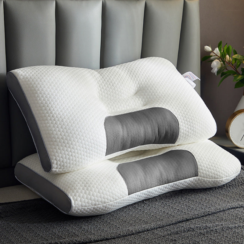🛏️Antibacterial Neck Support Sleep-Aid Massage Pillow