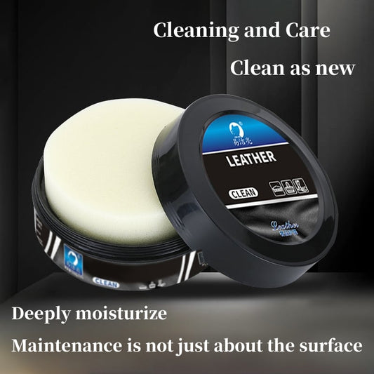 Leader cleaning and care cream &Cleaning paste for leather care