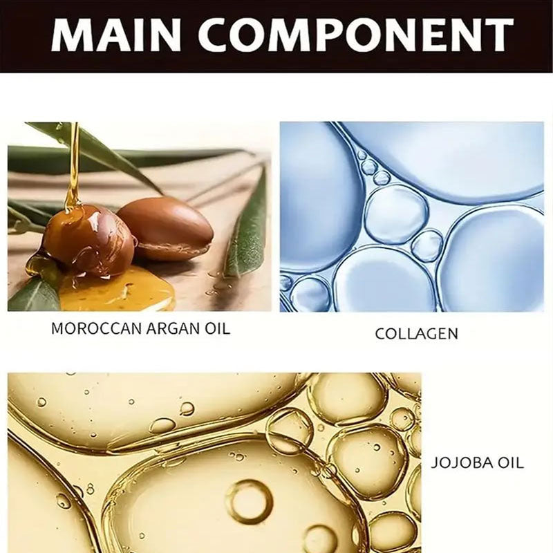 Maschera per capelli con riparazione profonda & Idratazione per capelli secchi