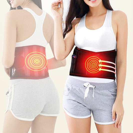 Electric Heating Waist Belt with Massage Function