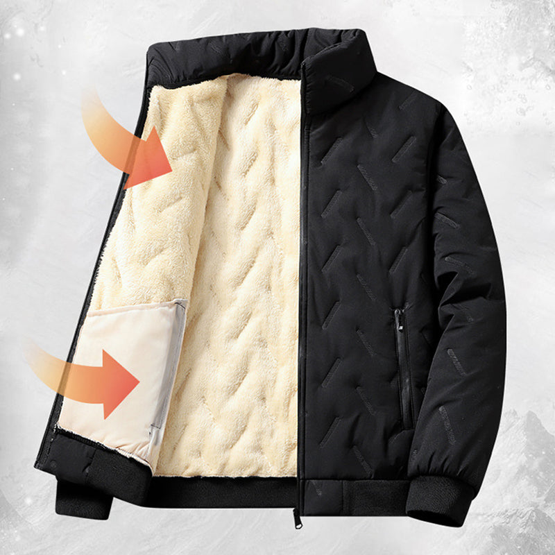 ❄️Winter-Specials🔥Men's Quilted Winter Jacket with Fleece Lining