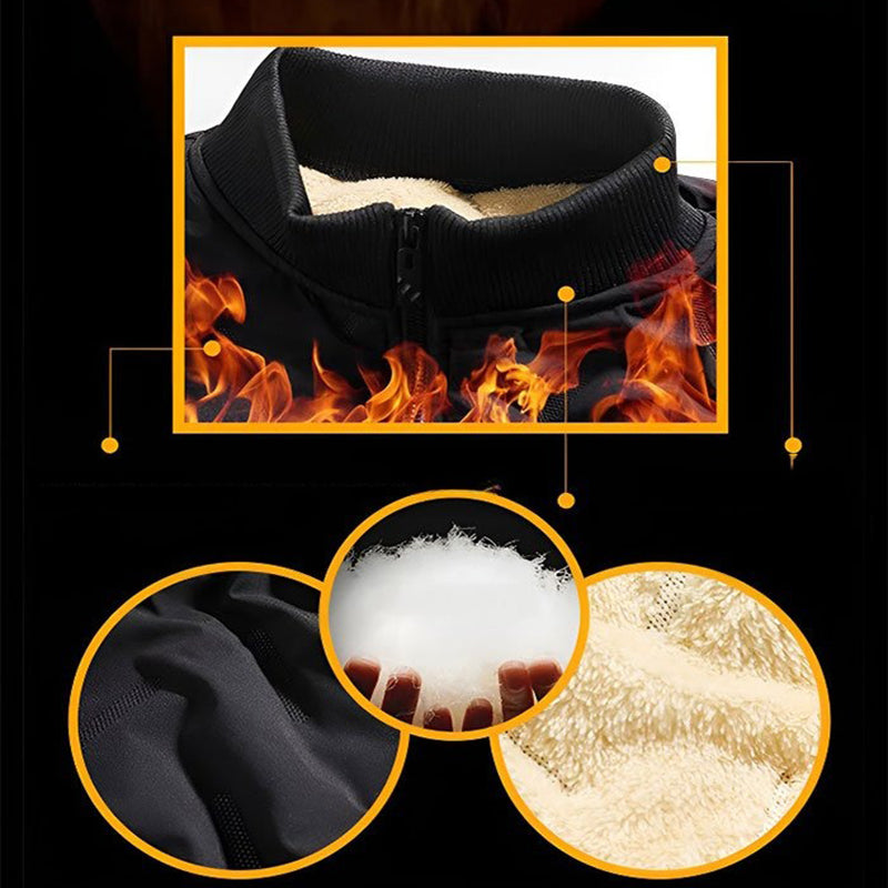 ❄️Winter-Specials🔥Men's Quilted Winter Jacket with Fleece Lining