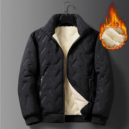 ❄️Winter-Specials🔥Men's Quilted Winter Jacket with Fleece Lining