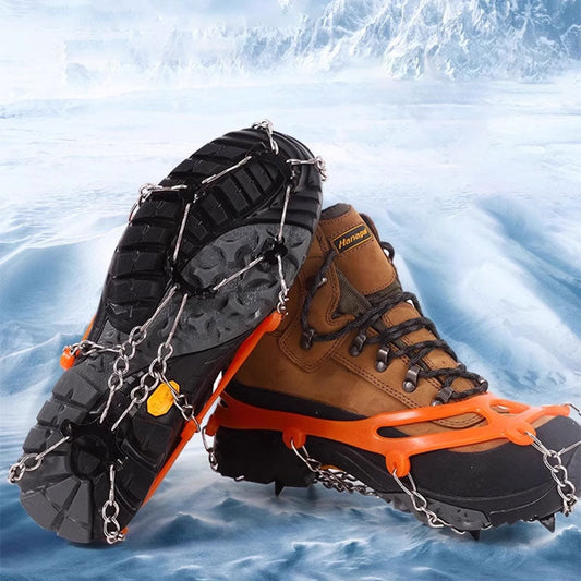 ❄️Winter promotion is ending soon🔥Outdoor Anti-Slip Crampons for Hiking Boots & Shoes❄️