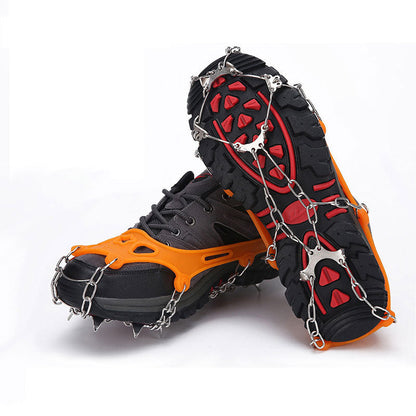 ❄️Winter promotion is ending soon🔥Outdoor Anti-Slip Crampons for Hiking Boots & Shoes❄️