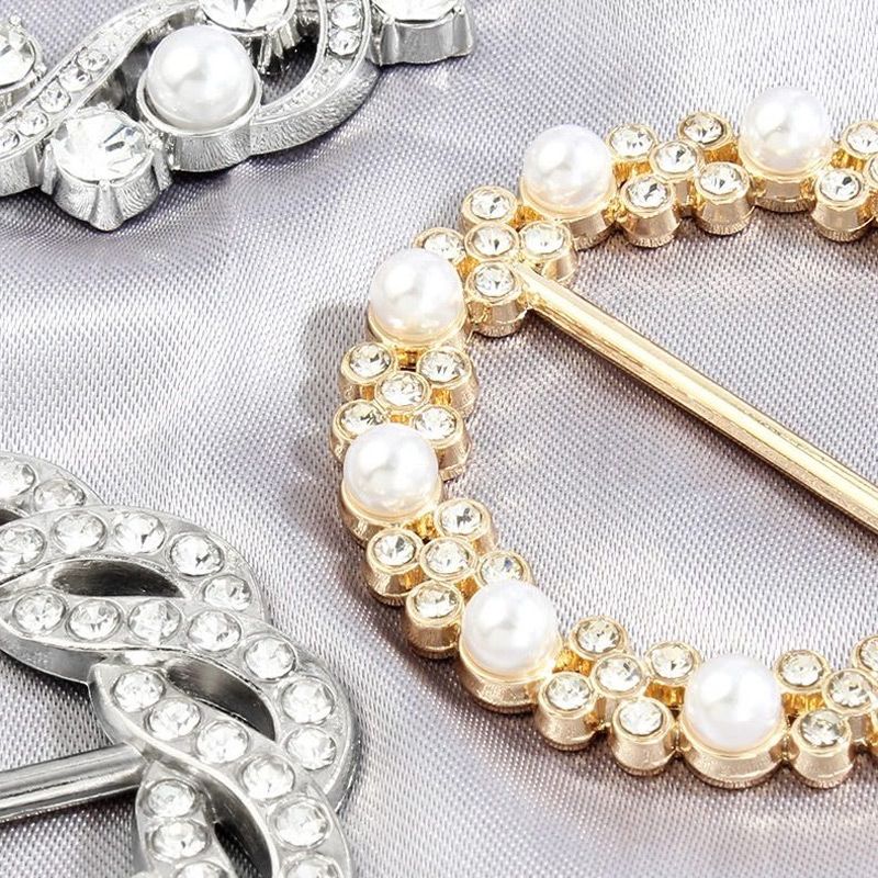 [Buy 1 Get 1 Free]🔥 Classic All-match Pearl Rhinestone Buckles