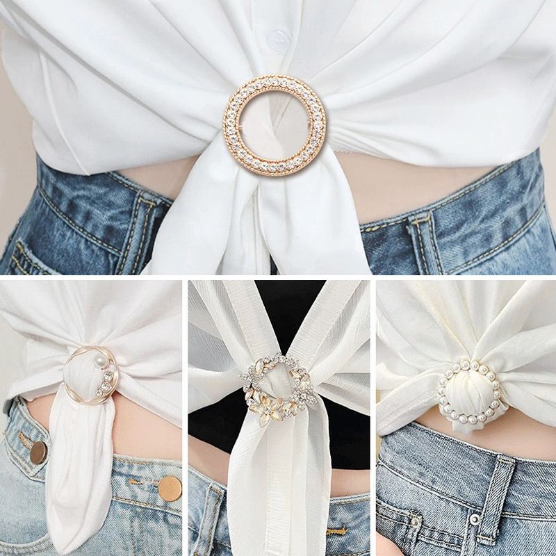 [Buy 1 Get 1 Free]🔥 Classic All-match Pearl Rhinestone Buckles