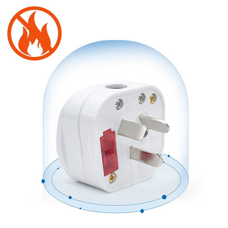 AU 3 Pin 250V AC Plug with Switch and Safety Fuse