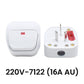AU 3 Pin 250V AC Plug with Switch and Safety Fuse