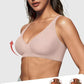 💜LAST DAY-50% OFF💜Jelly Wireless Womens Comfortable Wireless Bras Push Up Bralettes Seamless Tshirts Bras Deep V Everyday Bras