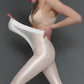 🏆Collants transparents brillants taille haute pour femmes - Transparents &  Confortable 👑✨