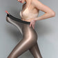 🏆Collants transparents brillants taille haute pour femmes - Transparents &  Confortable 👑✨