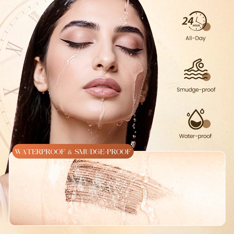 👁️ KØB 1 FÅ 1 GRATIS! 💦 Vandfast mascara – Krøller, forlænger håret &  udtværingsfri ✨