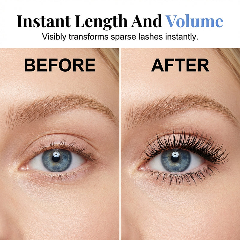 👁️ Buy 1 Get 1 Free! ✨ Smudge-Proof Long-Lasting Lash Mascara – Waterproof, Volumizing, Quick Dry 💄