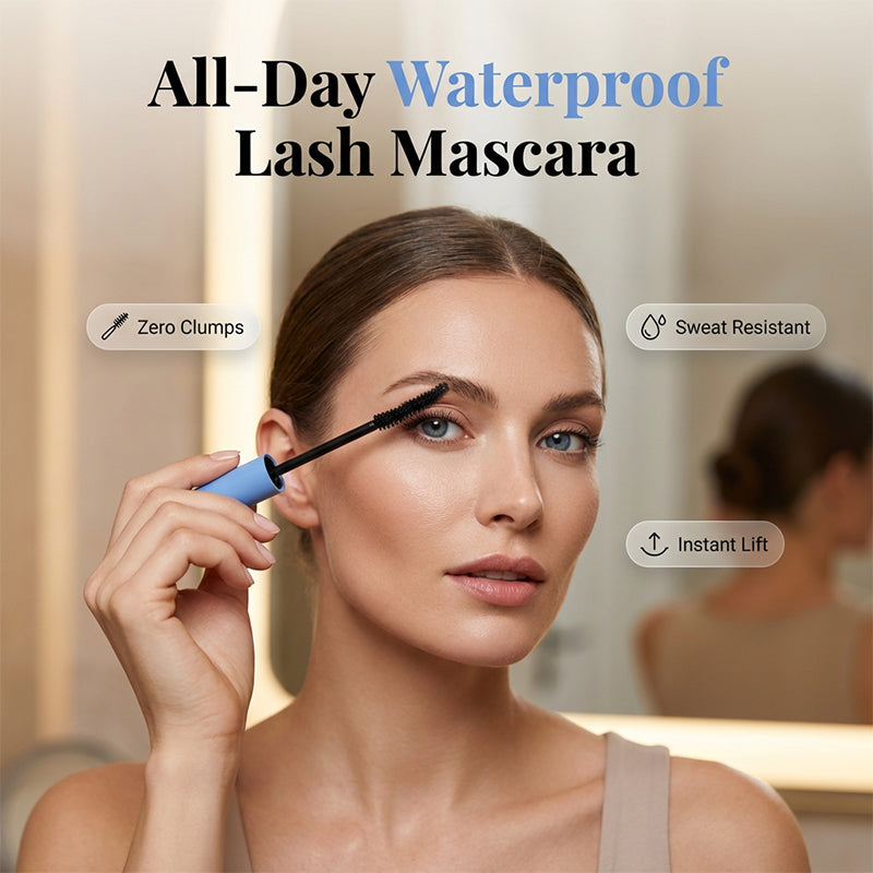👁️ Buy 1 Get 1 Free! ✨ Smudge-Proof Long-Lasting Lash Mascara – Waterproof, Volumizing, Quick Dry 💄