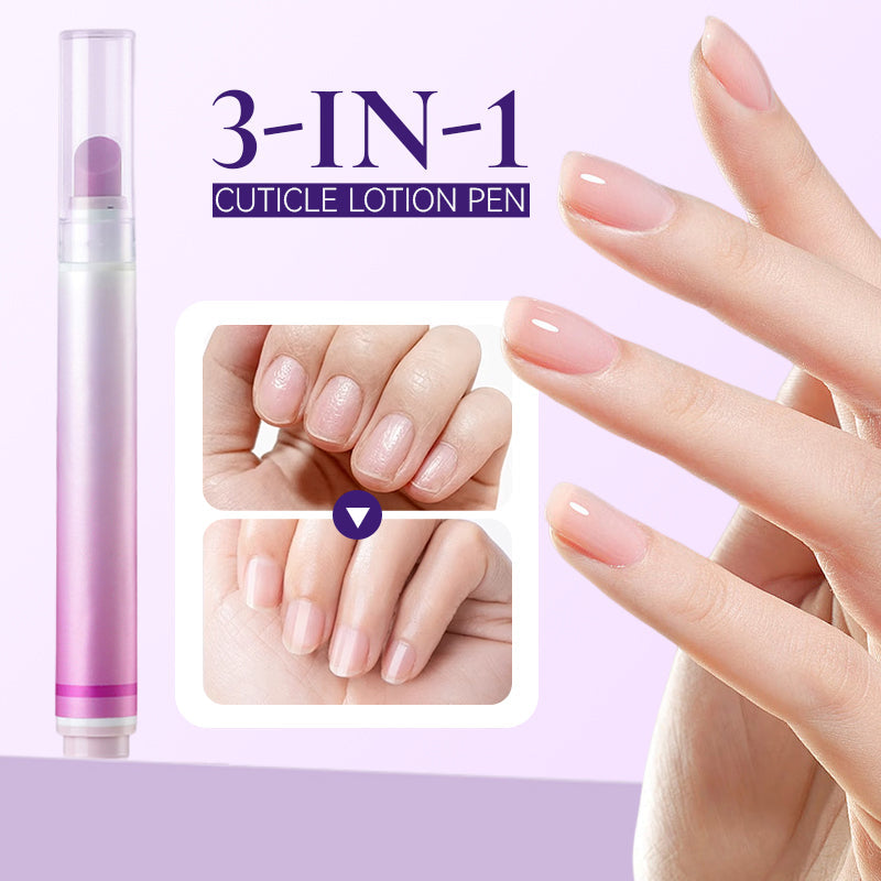 💅 ACHETEZ-EN 2, OBTENEZ-EN 1 GRATUIT ! ✨ Stylo lotion pour cuticules 3 en 1 – Nourrit et revitalise &  protège – Idéal pour des ongles sains &  cuticules à tout moment 🌸