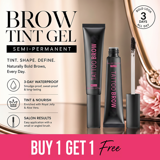 🎁 Særtilbud: Køb 1, få 1 gratis! 💄 Langtidsholdbar, vandfast øjenbrynsgel