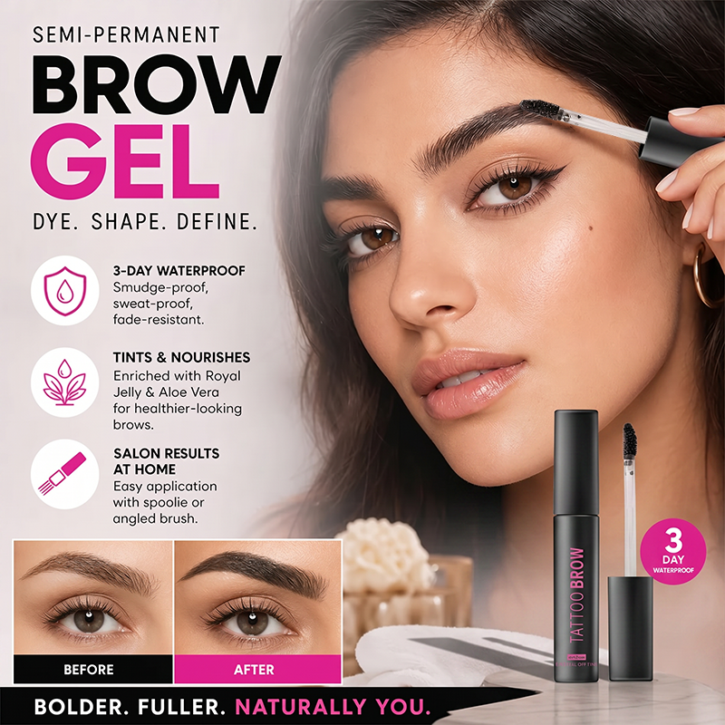 🎁 Special offer: Buy 1, get 1 free! 💄 Long-lasting, waterproof eyebrow ge