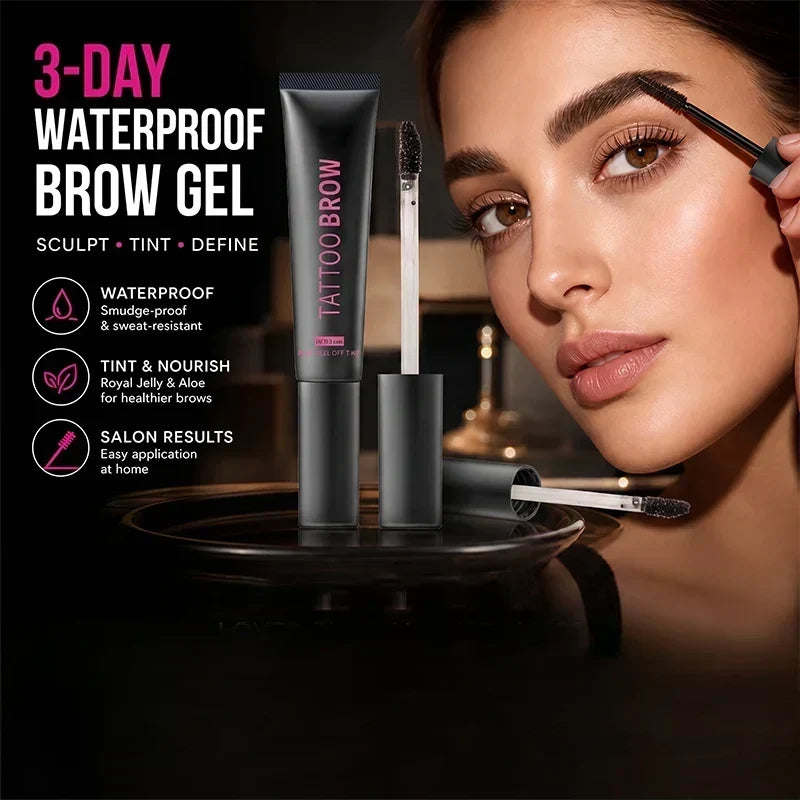 🎁 Special offer: Buy 1, get 1 free! 💄 Long-lasting, waterproof eyebrow ge