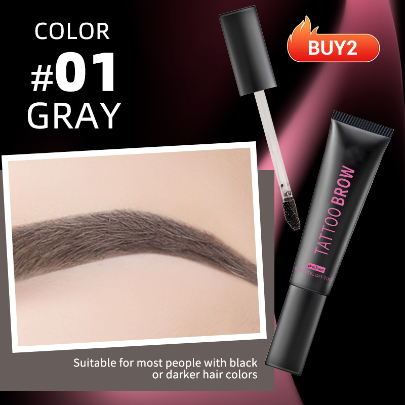 🎁 Special offer: Buy 1, get 1 free! 💄 Long-lasting, waterproof eyebrow ge