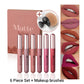 6-Piece Velvet Matte Liquid Lipstick Set