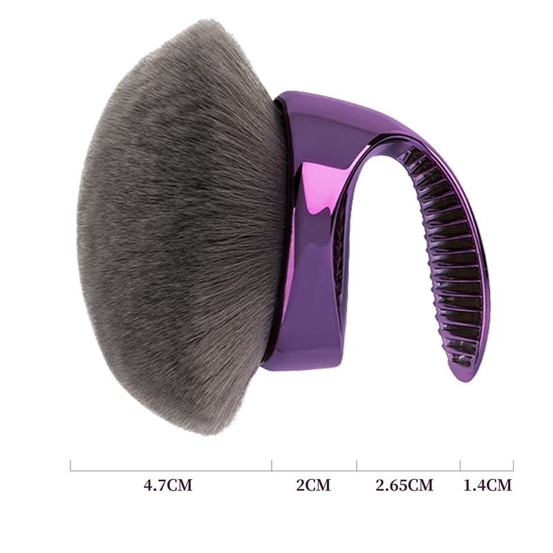 Brocha de maquillaje corporal sin rayas