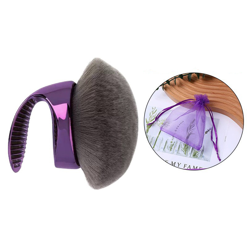 Brocha de maquillaje corporal sin rayas