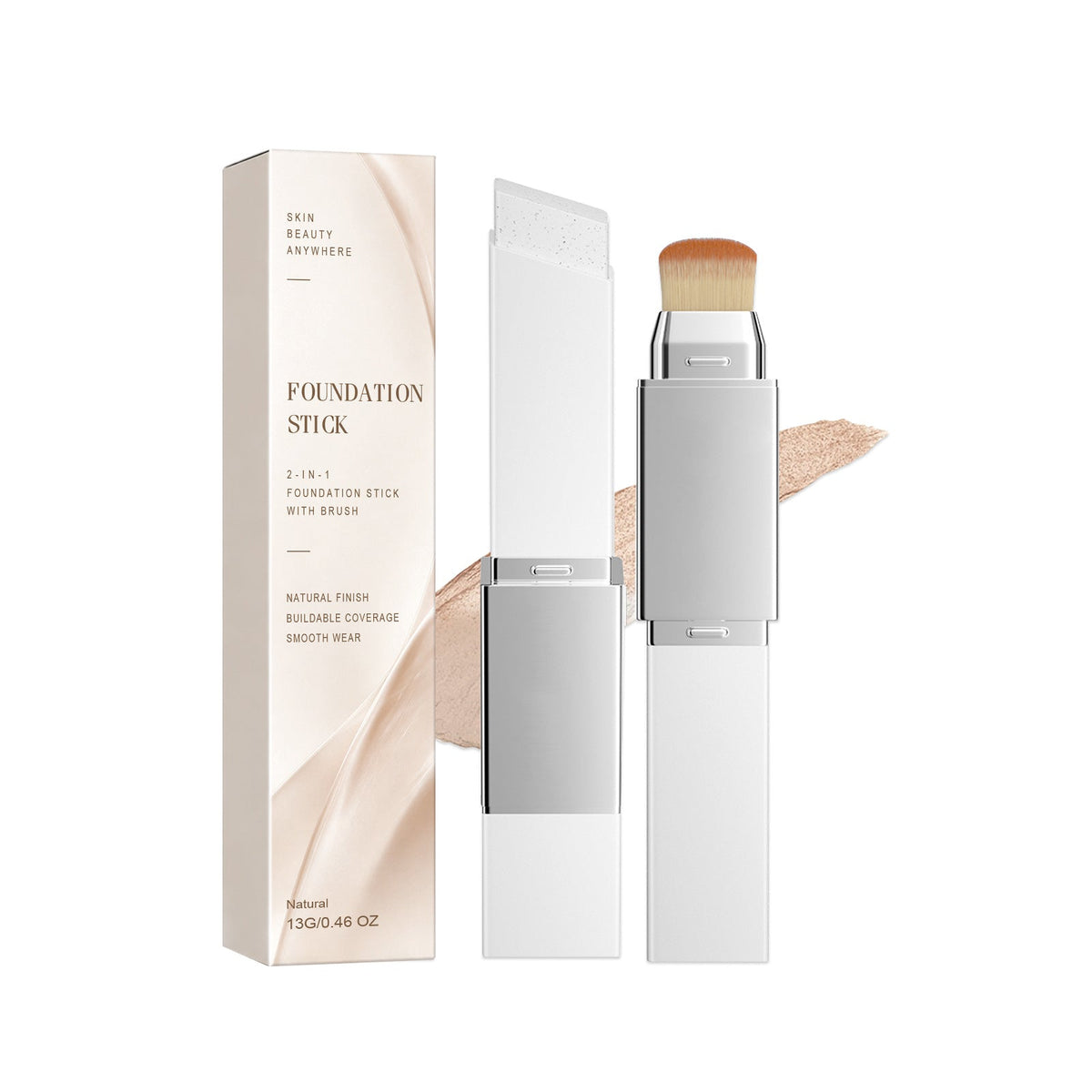 2-in-1 High Coverage Foundation Stick✨Buy 1 Get 1 Free